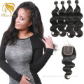 African Human Hair Extensions Miss Hair Rola, Virgin Peruvian Body Wave Bundle Weave Hair Sew In Weave For Sale
